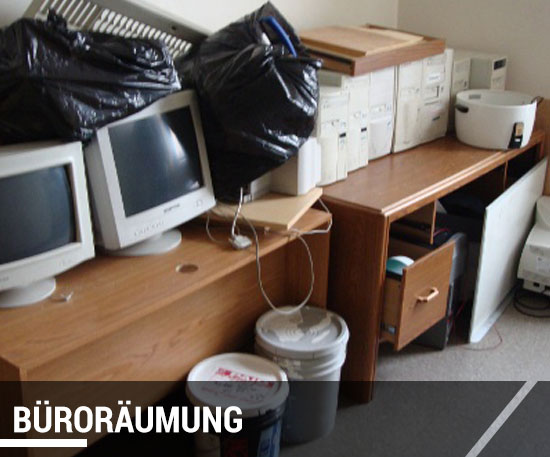 Büro räumen lassen